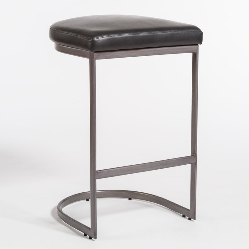 media image for San Rafael Bar Stool in Aged Obsidian 223