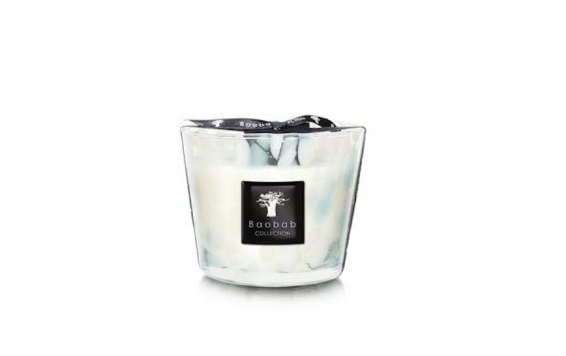 Baobab Pearls White 4 Wick Candle