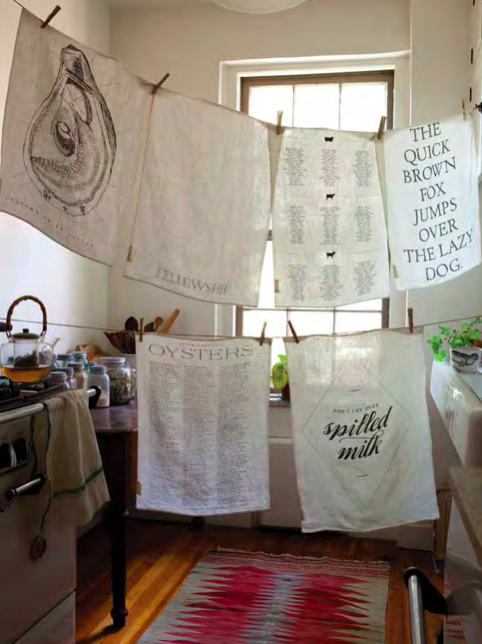 media image for Oyster Anatomy Tea Towel design by Sir/Madam 231