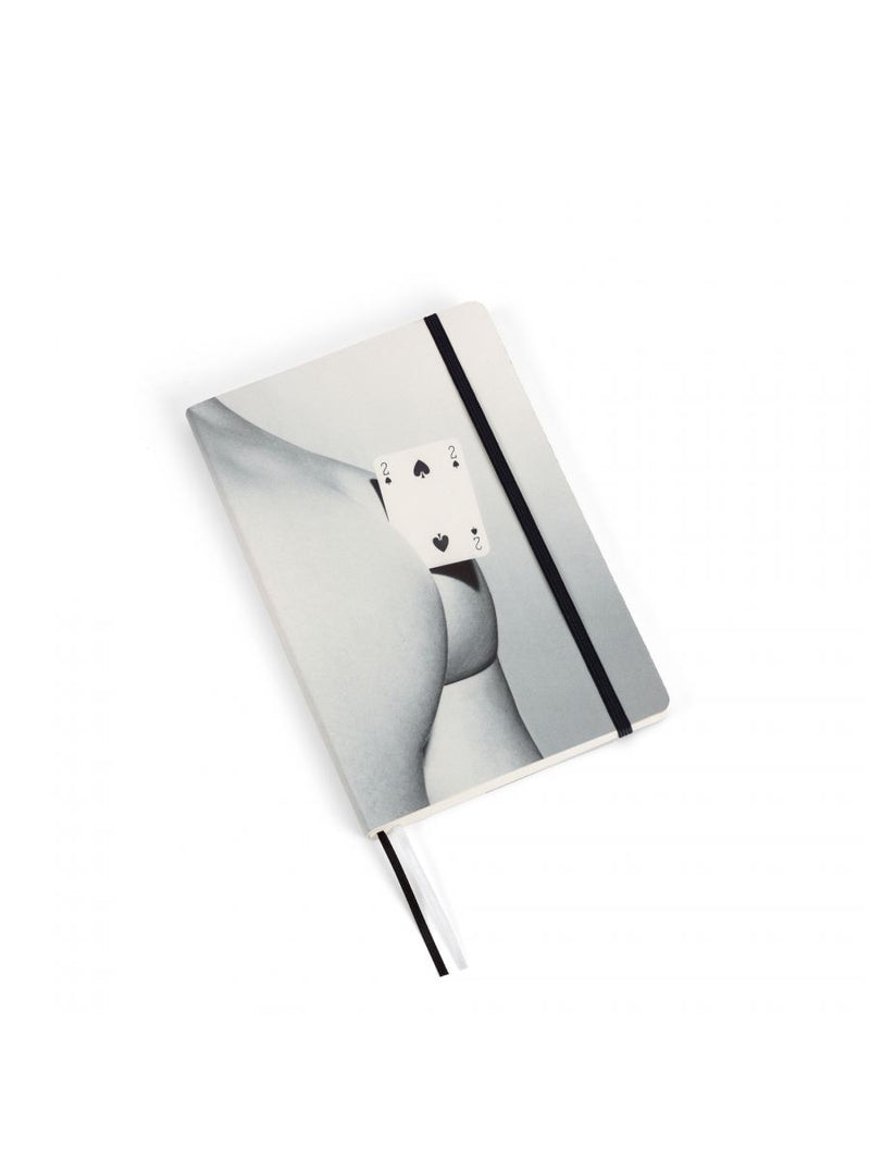 media image for notebook big two of spades by seletti 1 27