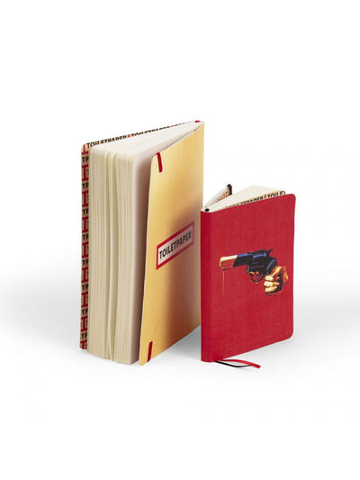 product image for notebook big two of spades by seletti 16 40
