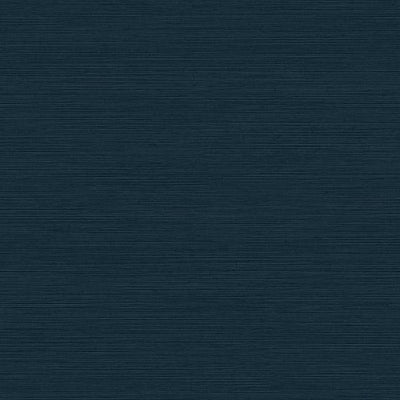 product image of Shining Sisal Faux Grasscloth Wallpaper in Dark Metallic Navy by York Wallcoverings 589