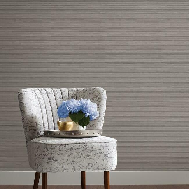 media image for Sierras Wallpaper in Pewter from the Quietwall Textiles Collection by York Wallcoverings 253