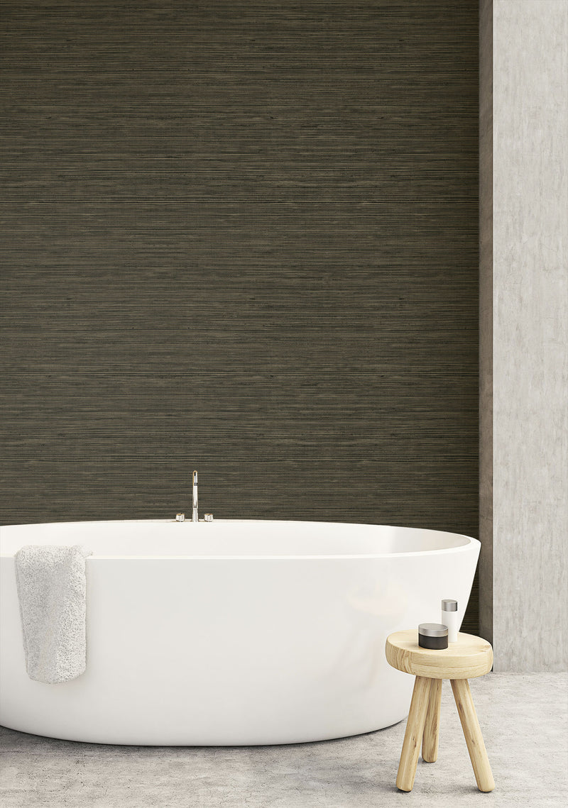 media image for Sisal Hemp Wallpaper in Portobello from the More Textures Collection by Seabrook Wallcoverings 286