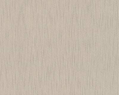 product image of Solid Faux Fabric Wallpaper in Beige design by BD Wall 554