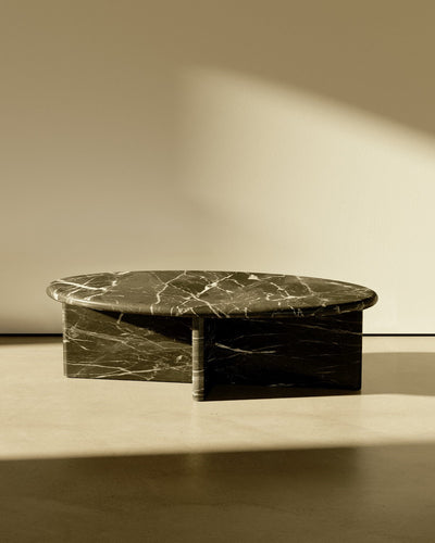 product image for plinth large oval marble coffee table csl4215r slm 18 58