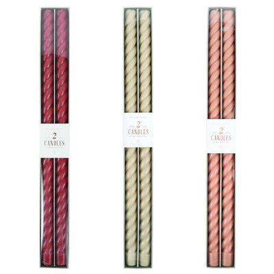 product image of Fancy Taper Candles in Various Colors & Styles 590