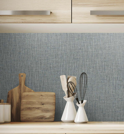 product image for Tweed Vinyl Wallpaper in Storm 64