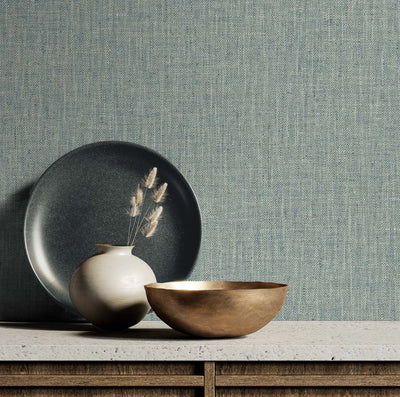 product image for Tweed Vinyl Wallpaper in Rosemary 95