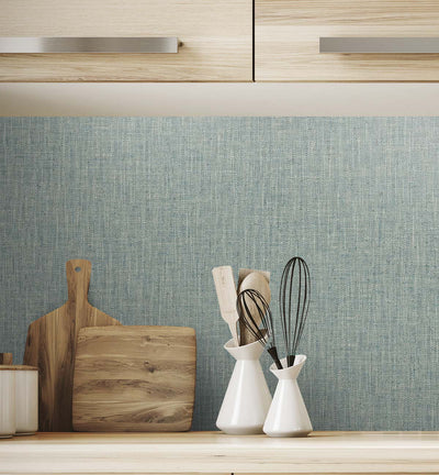 product image for Tweed Vinyl Wallpaper in Rosemary 19