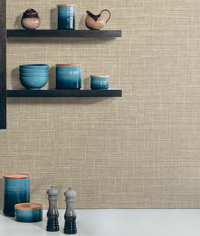 product image for Grasmere Weave Vinyl Wallpaper in Honeycomb 52