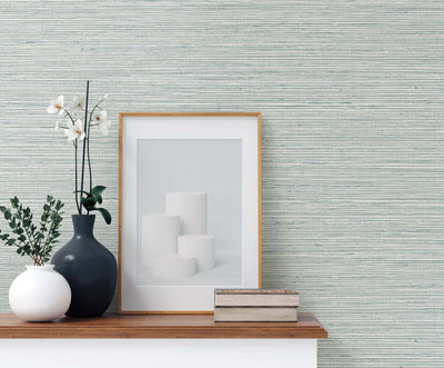 product image for Edmond Faux Sisal Vinyl Wallpaper in Ripple 0