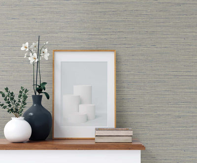 product image for Edmond Faux Sisal Vinyl Wallpaper in Birch 63