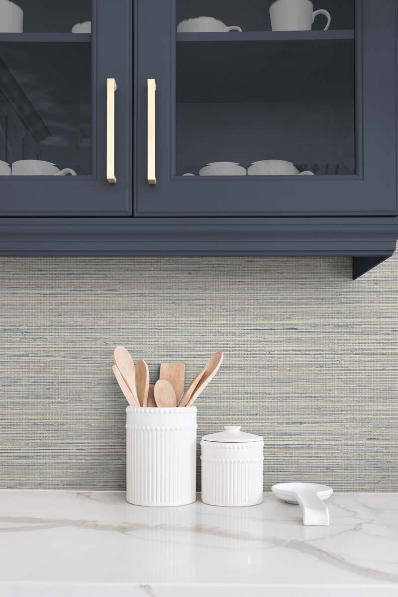 media image for Edmond Faux Sisal Vinyl Wallpaper in Birch 248