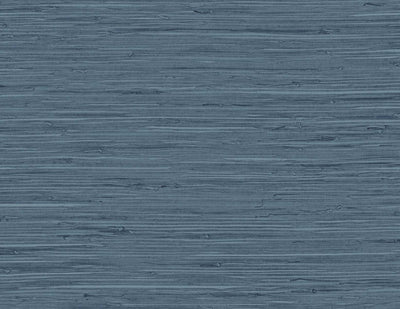 product image for Marion Faux Arrowroot Vinyl Wallpaper in Midnight Denim 31