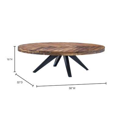 product image for Parq Oval Coffee Table 14 59