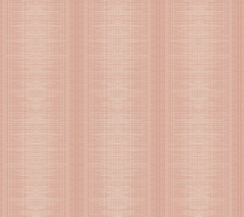 media image for Silk Weave Stripe Wallpaper in Coral from the Handpainted Traditionals Collection by York Wallcoverings 247