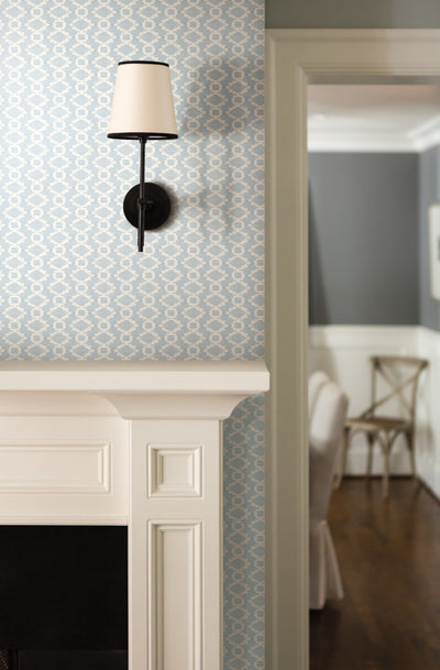 product image for Canyon Weave Wallpaper in Blue from the Handpainted Traditionals Collection by York Wallcoverings 83