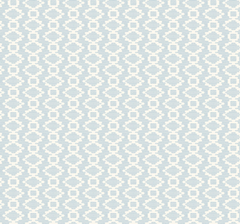 media image for Canyon Weave Wallpaper in Blue from the Handpainted Traditionals Collection by York Wallcoverings 290