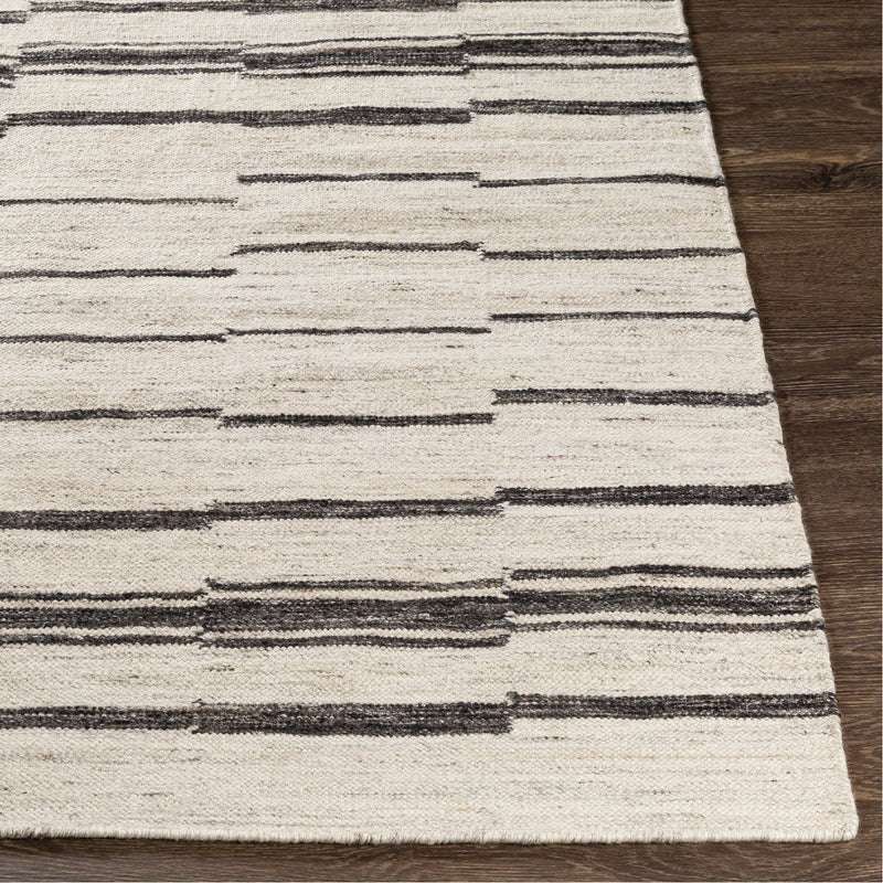 media image for Tamaris TMI-2300 Hand Woven Rug in Cream & Charcoal by Surya 255