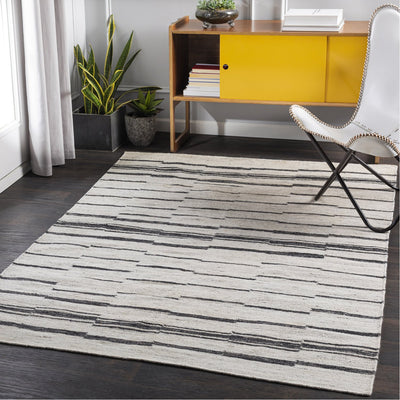 product image for Tamaris TMI-2300 Hand Woven Rug in Cream & Charcoal by Surya 36