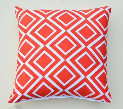 product image of Orange Diamonds Pillow design by 5 Surry Lane 582