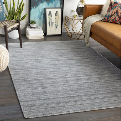 product image for Torino TRN-2302 Hand Knotted Rug in Silver Gray & Medium Gray by Surya 79