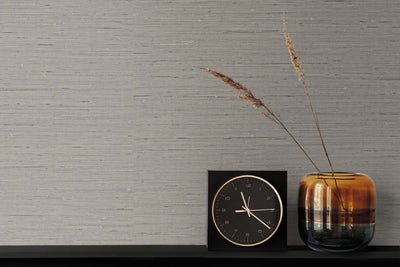 product image for Seahaven Rushcloth Cove Grey Wallpaper from the Even More Textures Collection by Seabrook 51