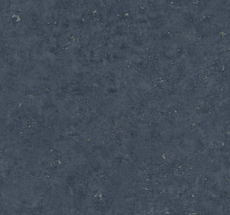 media image for Cement Faux Storm Blue & Metallic Graphite Wallpaper from the Even More Textures Collection by Seabrook 257