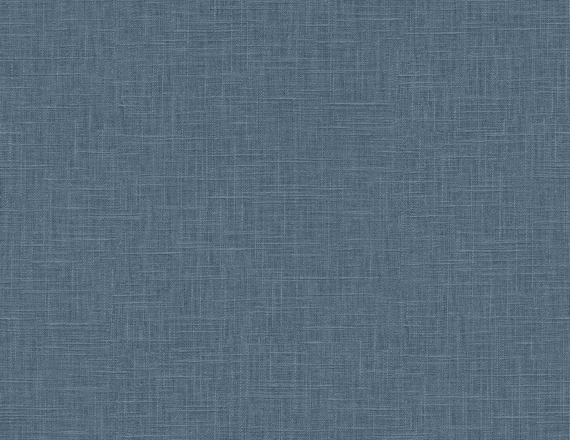 media image for Myrna Linen Marine Blue Wallpaper from the Even More Textures Collection by Seabrook 283