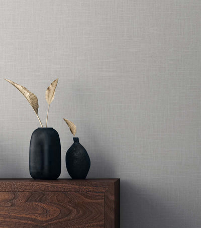 product image for Myrna Linen Cliffside Wallpaper from the Even More Textures Collection by Seabrook 72