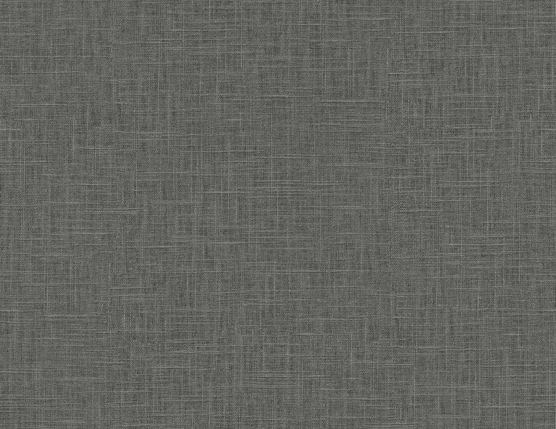 media image for Myrna Linen Charcoal Wallpaper from the Even More Textures Collection by Seabrook 288