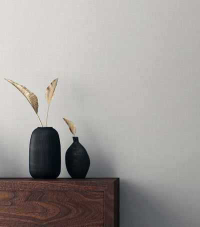 product image for Myrna Linen White Oak Wallpaper from the Even More Textures Collection by Seabrook 94