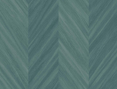product image of Chevron Wood Wintergreen Wallpaper from the Even More Textures Collection by Seabrook 591