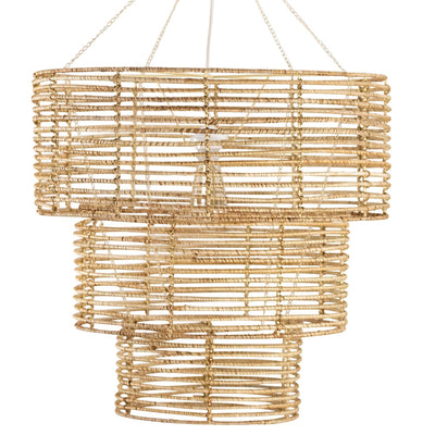 product image for three tier chandelier in natural design by selamat 3 17