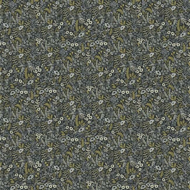 media image for Tapestry Wallpaper in Black and Beige from the Rifle Paper Co. Collection by York Wallcoverings 255