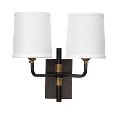 product image for lawton double arm wall sconce by bd lifestyle 4lawt dbob 1 13