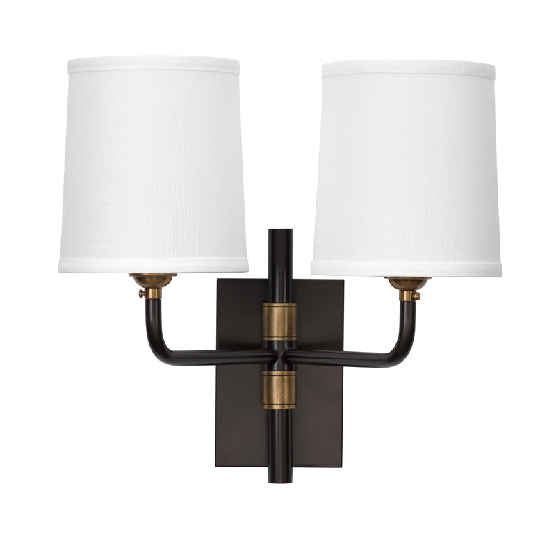 media image for lawton double arm wall sconce by bd lifestyle 4lawt dbob 1 219