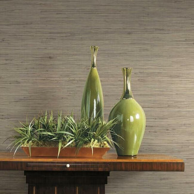 product image for Threaded Jute Wallpaper in Beige from the Traveler Collection by Ronald Redding 34