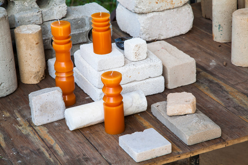 media image for Terracotta Totem Candles design by Areaware 237