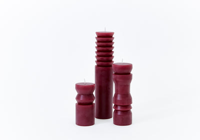 product image for Plum Totem Candles design by Areaware 89