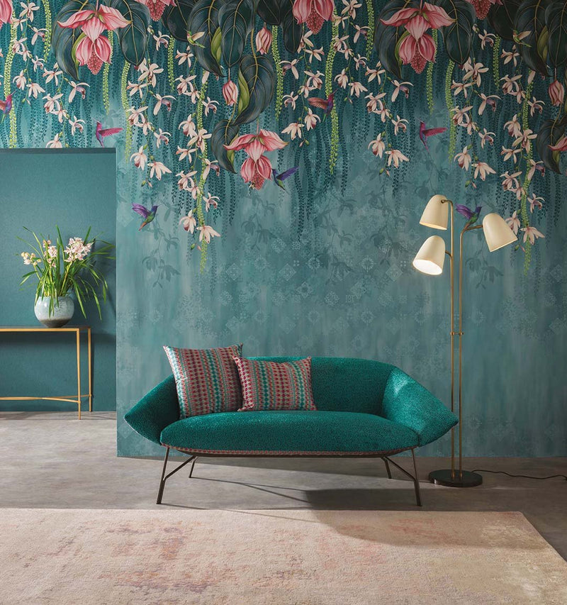 media image for Trailing Orchid Wall Mural from the Folium Collection by Osborne & Little 299