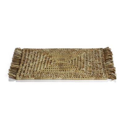 product image for Tropical Pandan Fringed Placemat by Panorama City 48