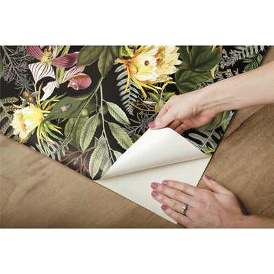product image for Tropical Flowers Peel & Stick Wallpaper by RoomMates for York Wallcoverings 77