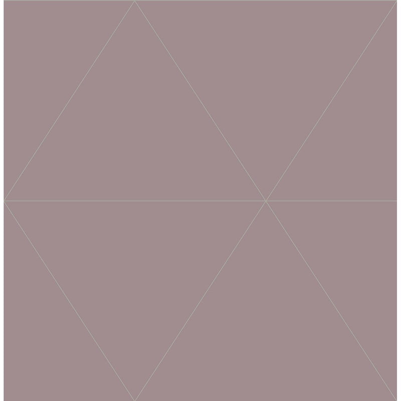 media image for Twilight Geometric Wallpaper in Purple from the Moonlight Collection by Brewster Home Fashions 292