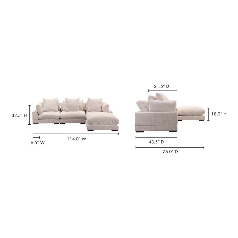 media image for tumble lounge modular sectional charcoal by bd la mhc ub 1012 25 7 292