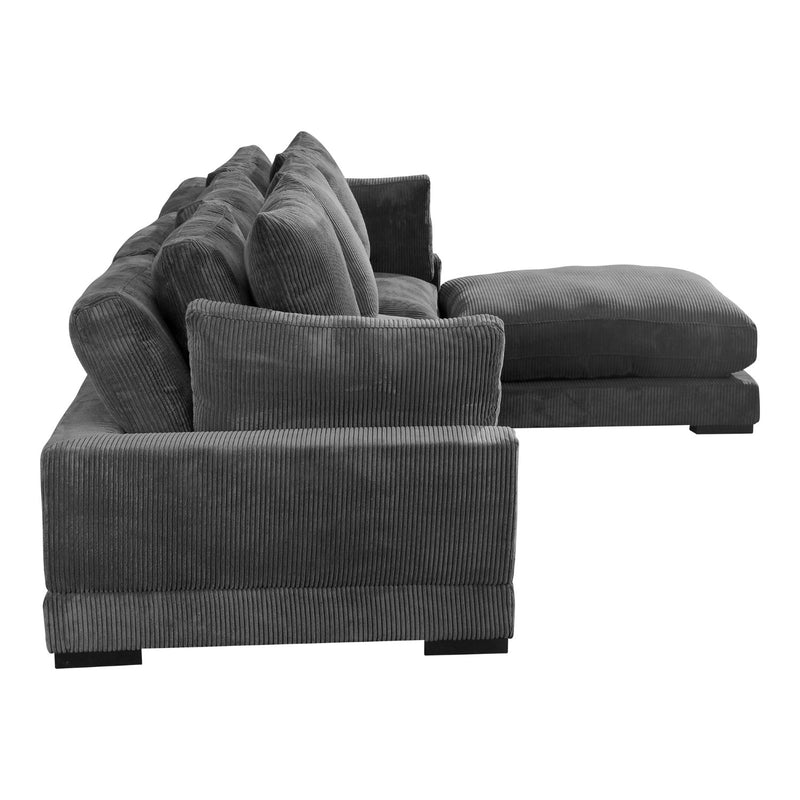 media image for Tumble Lounge Modular Sectional Charcoal 3 234