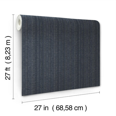 product image for Stratford High Performance Vinyl Wallpaper in Midnight 52