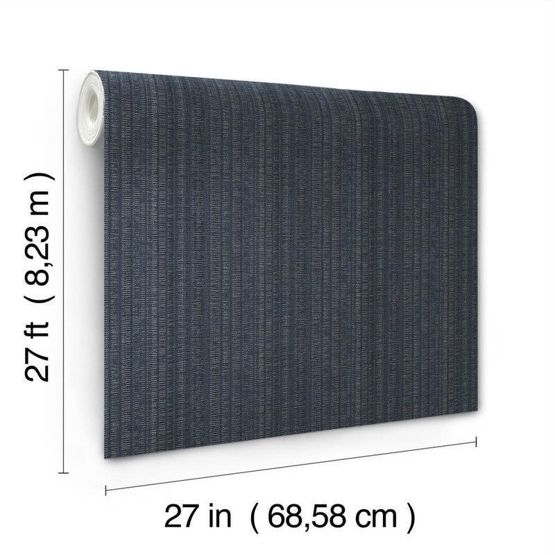 media image for Stratford High Performance Vinyl Wallpaper in Midnight 213