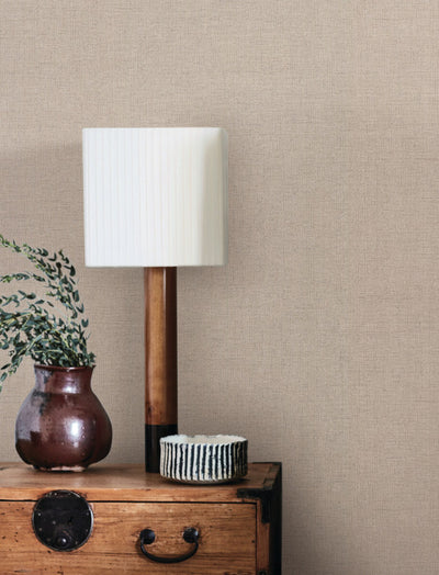 product image for Hardy Linen High Performance Vinyl Wallpaper in Jute 94